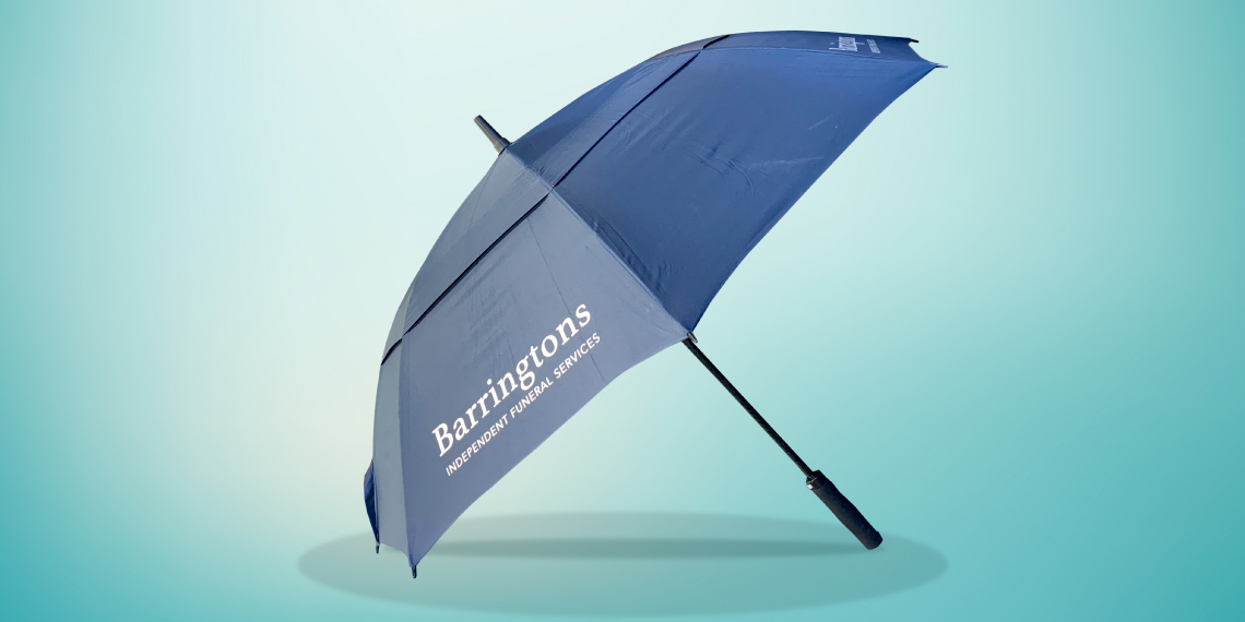 navy umbrella